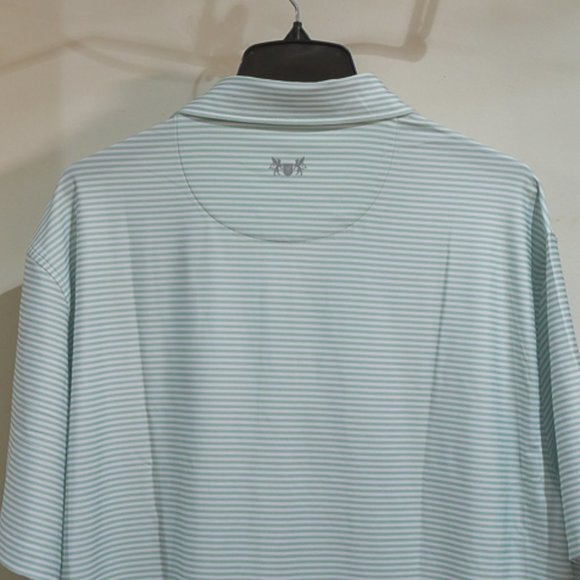 Hickey Freeman‎ Mens Polo GREEN Performance XL XXL - Picture 3 of 9